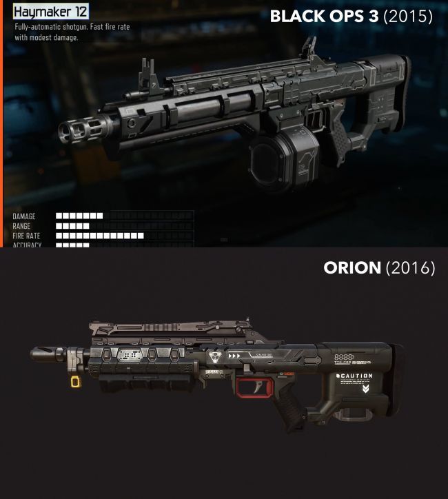 Black ops 3 and orion weapon in game