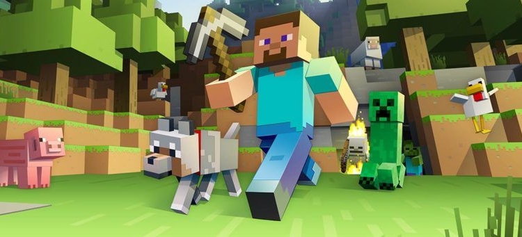 Minecraft wallpaper banner header