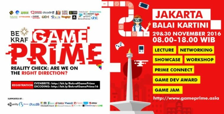 BEKRAF Game Prime 2016 Siap Digelar di Jakarta