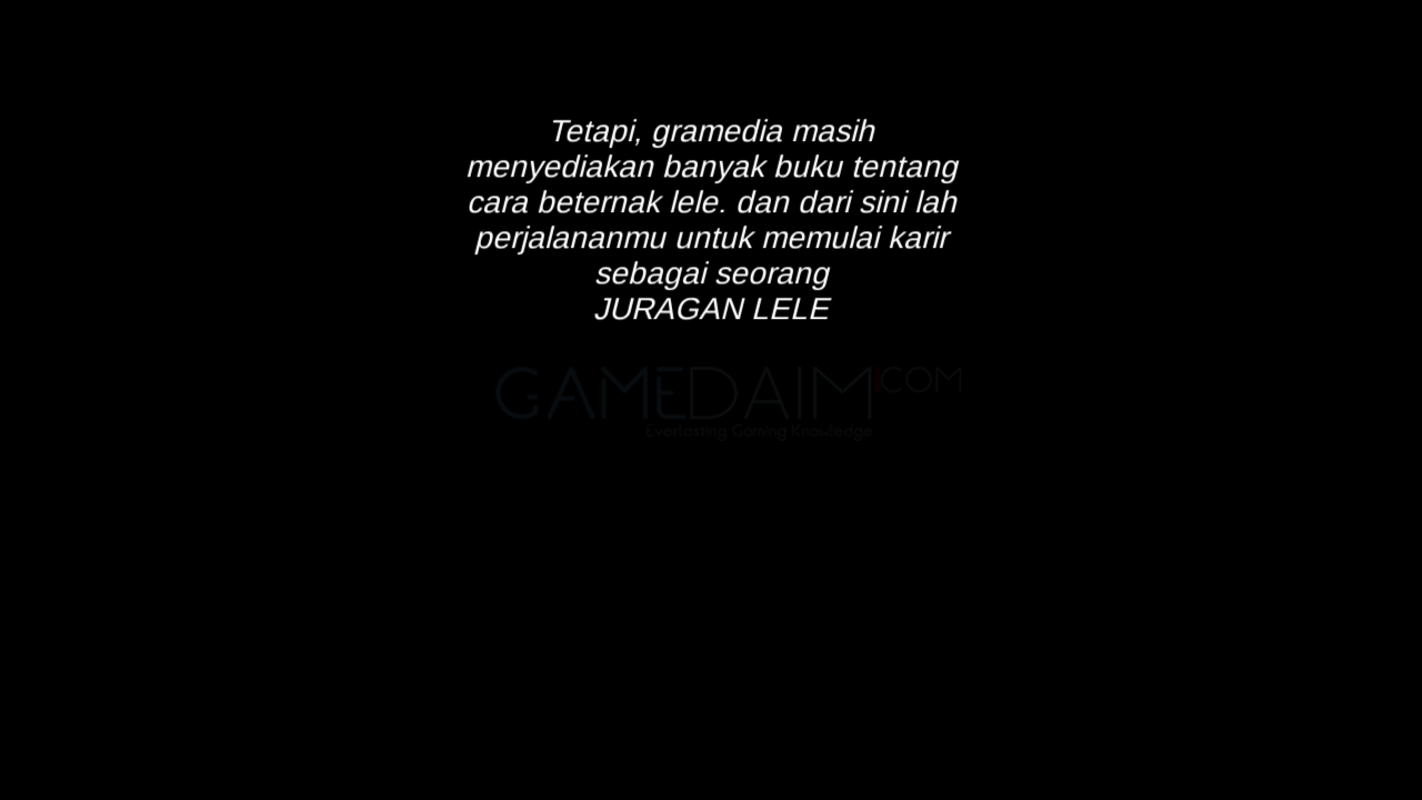 Pembukaan game juragan lele