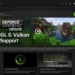 Geforce experience support opengl & vulkan