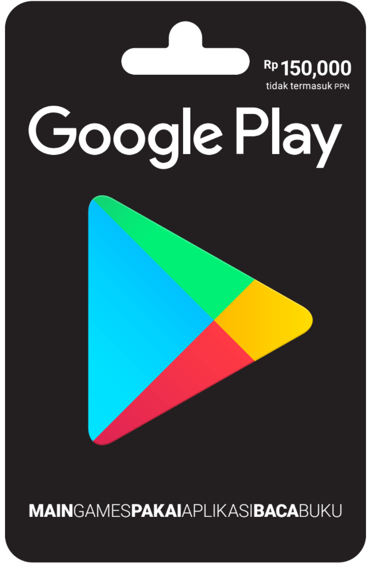 Rp 150.000 Google Play Gift Card