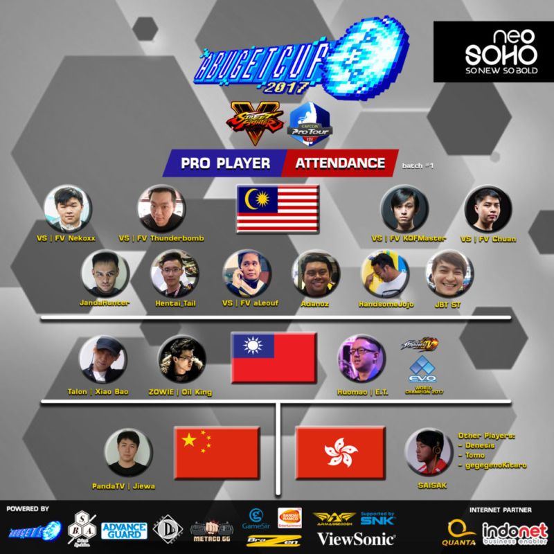 Pro Player Abuget Cup 2017