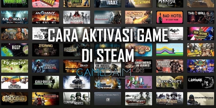 Cara aktivasi game steam