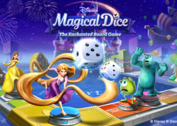 Disney magical dice the enchanted board game goes live today