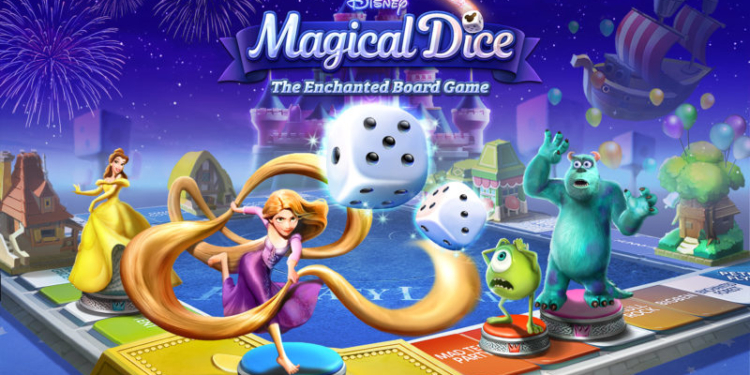 Disney magical dice the enchanted board game goes live today