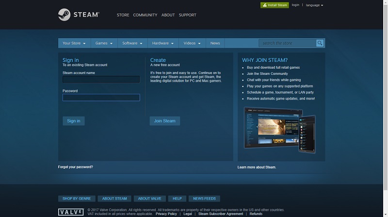 cd key steam for mac