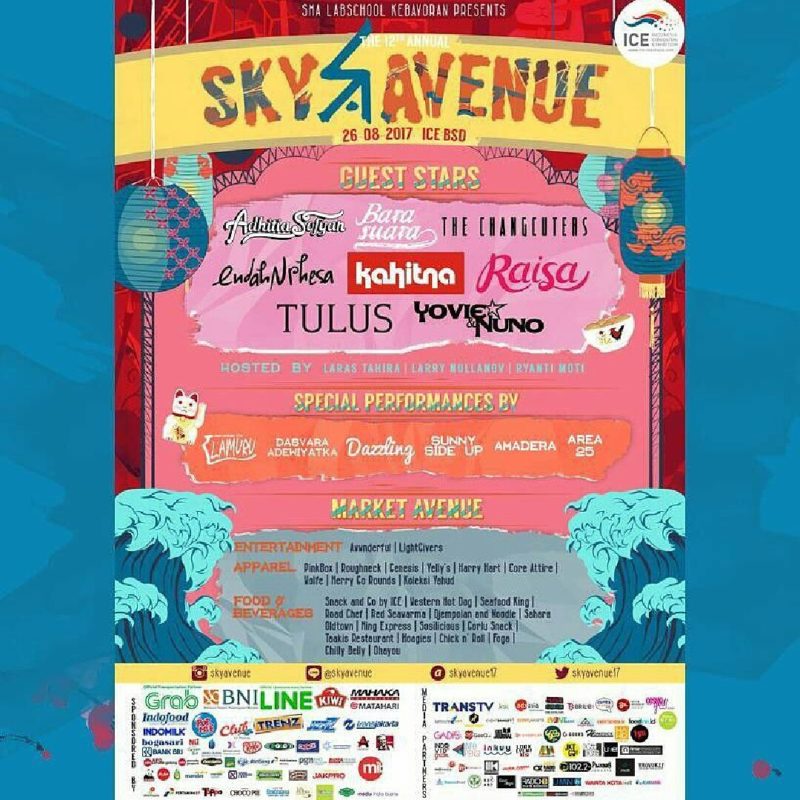 Poster sky avenue 2017