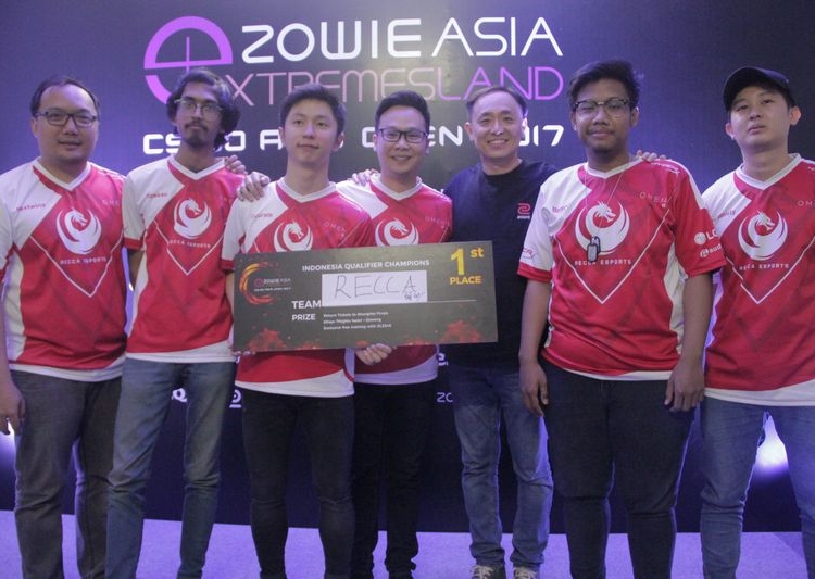 Ini dia perwakilan indonesia di benq zowie extremesland asia 2017 di shanghai nanti!