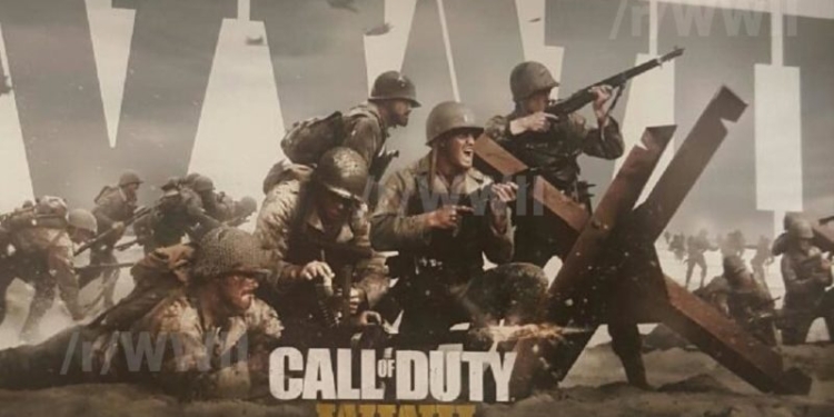 Cod ww ii leaked poster 1