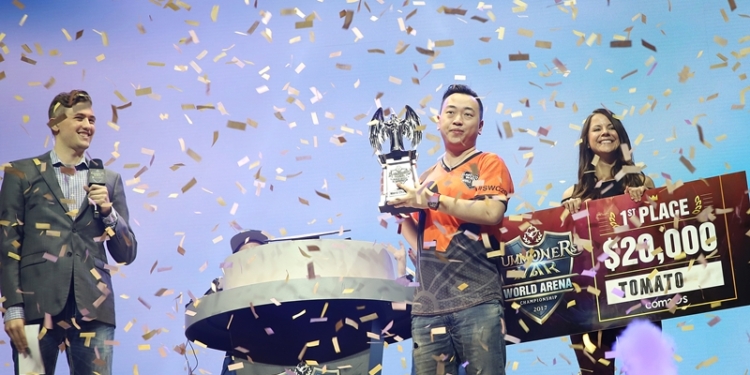 Swc world finals winner swc shanghai representative tomato middle