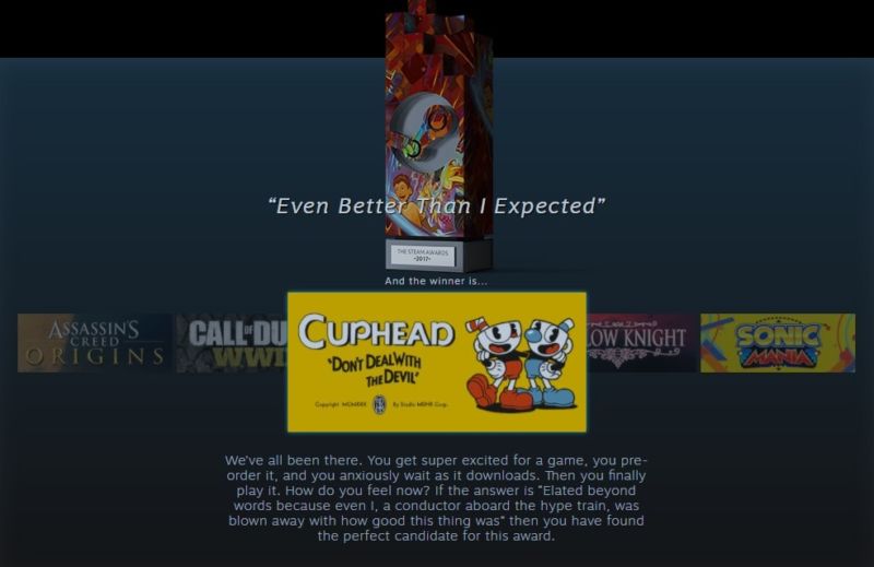 Steam awards even better min