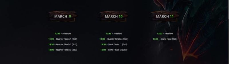 Bucharest major jadwal min