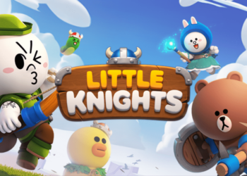 Line little knight