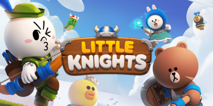 Line little knight