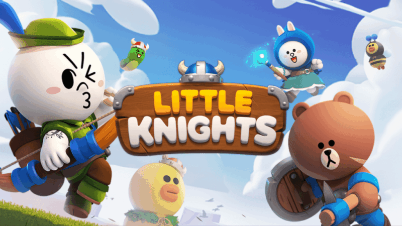 Line Little Knight