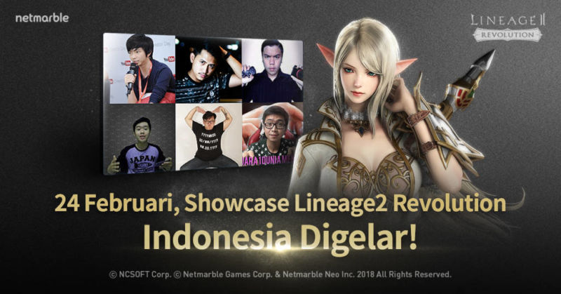 Netmarble Memperkenalkan Lineage2 Revolution Indonesia Melalui Event Showcase