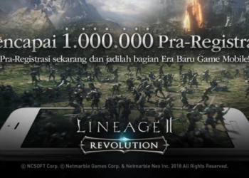 Lineage2 revolution berhasil menembus 1 juta pra registrasi