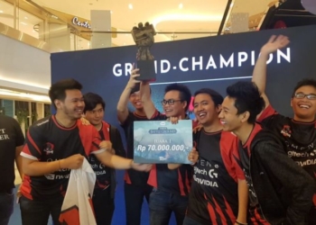 Boomid sebagai pemenang kaskus battleground season 1 menerima hadiah sebesar rp. 70. 000. 00