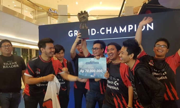 Boom id berhasil sabet juara kaskus battleground mobile games festival season 1: vainglory 1 Boomid sebagai pemenang kaskus battleground season 1 menerima hadiah sebesar rp. 70. 000. 00