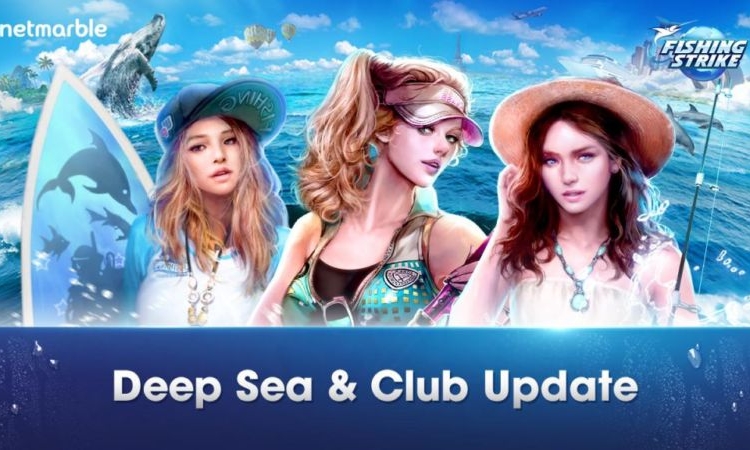 Netmarble fishing strike update besar besaran untuk fitur club