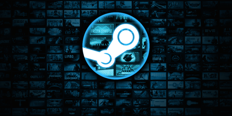 Steam game image collage