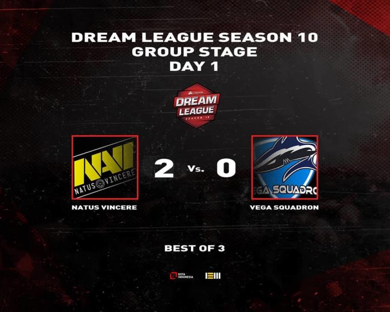 Berhasil kalahkan dendi+vega squadron 2 0. Na'vi kembali buktikan mereka lebih baik di dreamleague 10! Game