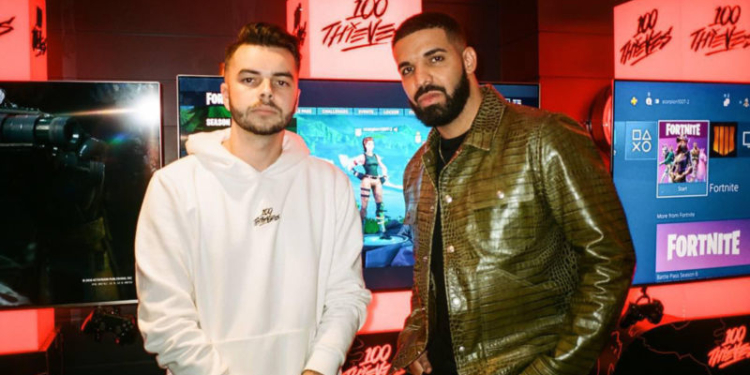 Dj drake terjun ke dunia esports dan menjadi co owner 100 thieves! Gamedaim