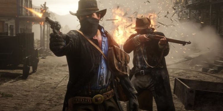 Mediamarkt versi pc read dead redemption 2 bukan tahun depan, itu hanya pajangan! Gamedaim