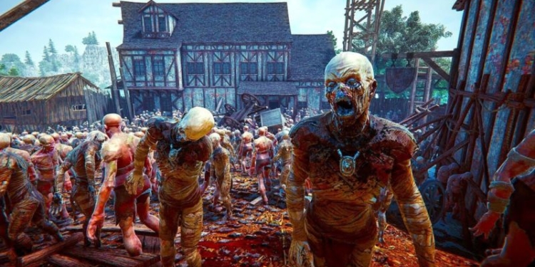 Trailer terbaru the black masses rilis, pamerkan 6000 zombie menyerang kota! Gamedaim