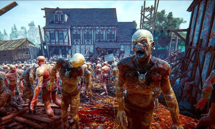 Trailer terbaru the black masses rilis, pamerkan 6000 zombie menyerang kota! Gamedaim