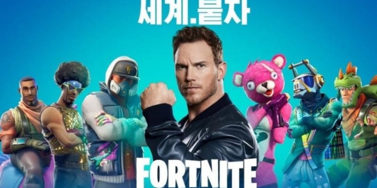 Aktor film avengers infinity war, chris patt promosikan fortnite di korea selatan! Gamedaim