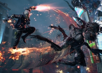 Keren banget, capcom pamerkan gameplay terbaru devil may cry 5!