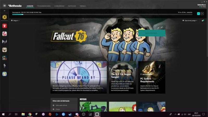 Gila, bug fallout 76 versi pc akan hapus 50 gb data game kalian! Game daim