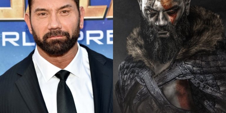 Steven deknight ingin dave bautista perankan kratos di film adaptasi god of war nanti! Gamedaim