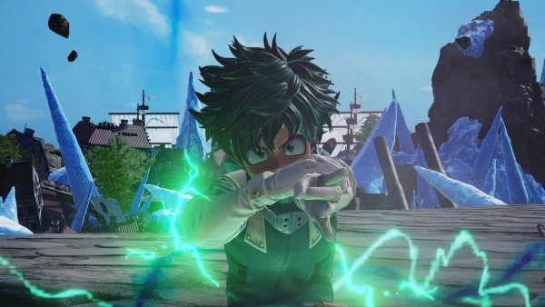 Gila, izuku midoriya dari 'my hero academia' juga ikut bergabung di jump force 2019! Gamedaim