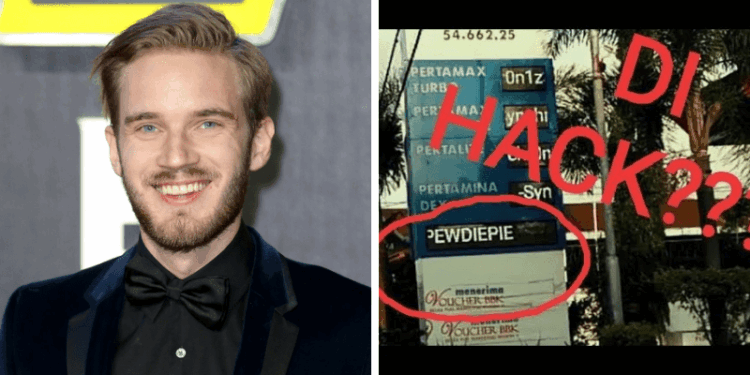 Hacker indonesia kembali berulah, kali ini retas pom bensin dan menyuruh orang orang dukung pewdiepie! Gamedaim. Com