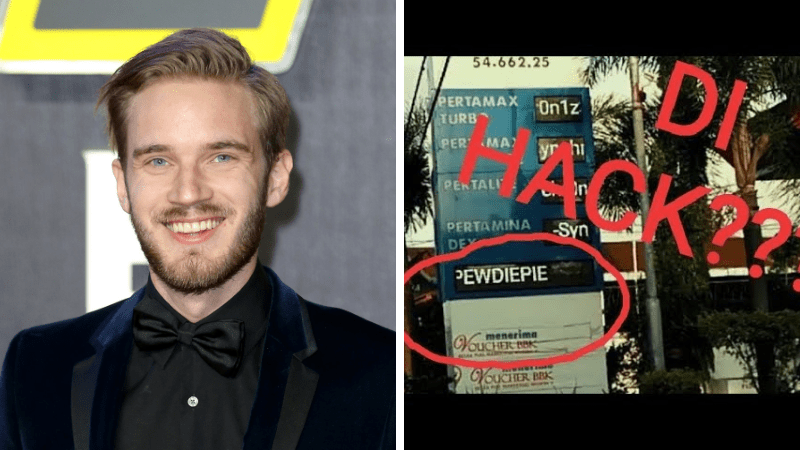 Hacker indonesia kembali berulah, kali ini retas pom bensin dan menyuruh orang orang dukung pewdiepie! Gamedaim. Com