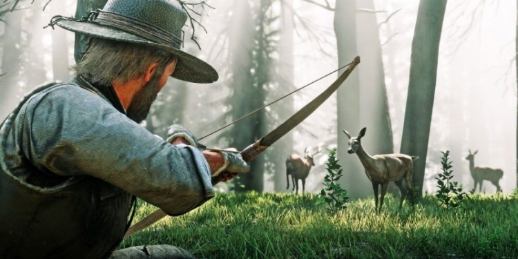 4 bulan rilis, kurang dari 25% pemain yang hanya bisa menamatkan red dead redemption 2! Gamedaim