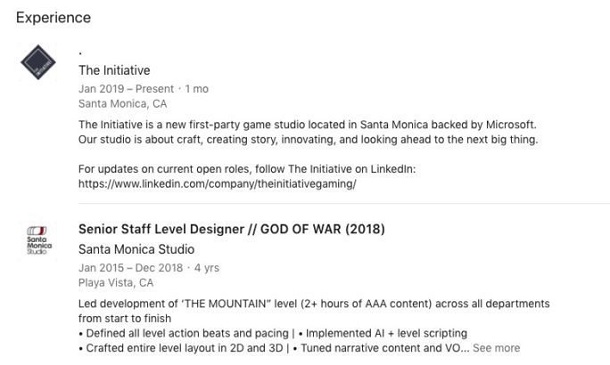 Developer God Of War Pindah Ke Microsoft, Kembangkan Game Ambisius GD