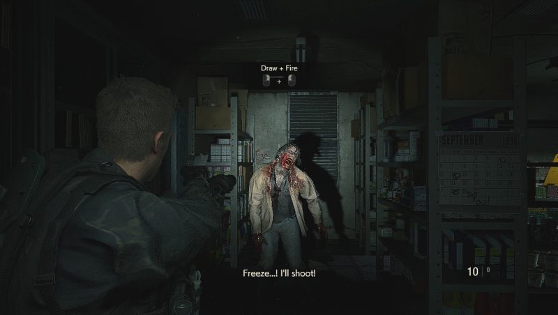 Sebuah mod bikin kalian bisa memainkan karakter chris redfield di resident evil 2 remake! Gd