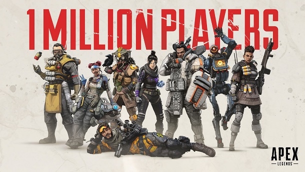 Baru rilis 8 jam, titanfall mode battle royale 'apex legends' telah dimainkan lebih dari 1 juta pemain! Gamedaim