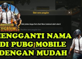 Beginilah cara ganti nickname pubg mobile dengan mudah! Gamedaim