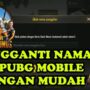 Beginilah cara ganti nickname pubg mobile dengan mudah! Gamedaim