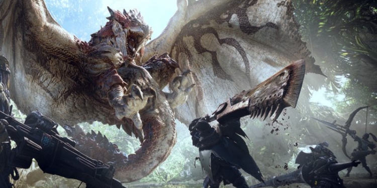 Laris manis, monster hunter world sudah laku terjual 11 juta copy di seluruh dunia! Gamedaim