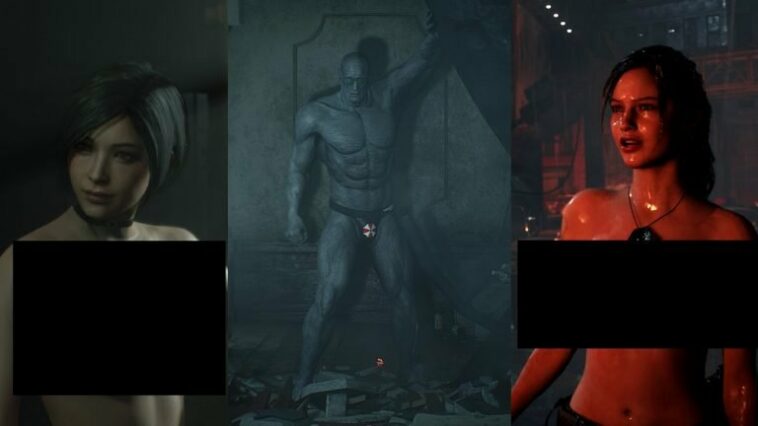Mod Nakal Di Resident Evil 2 Remake Semakin Bertebaran Sekarang! Gamedaim