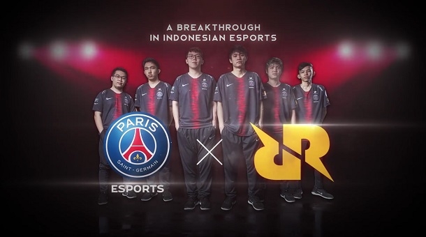 Rrq resmi bekerja sama dengan psg esports, melebarkan sayap di kancah internasional gamedaim