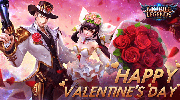 Rayakan valentine, mobile legends akan hadirkan event menarik dan skin gratis! Gamedaim