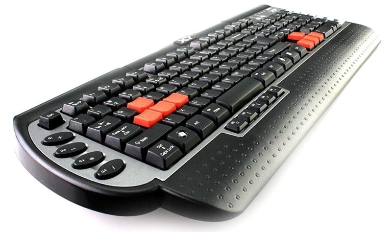 10 Rekomendasi Keyboard Gaming Terbaik, Keistimewaan Bukan Main! 4tech G800 MU X7