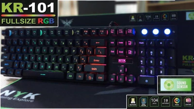 10 Rekomendasi Keyboard Gaming Terbaik, Keistimewaan Bukan Main! NYK 101